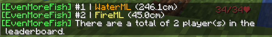 the leaderboard from the LARGEST_TOTAL competition